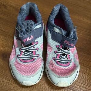 Fila Kids' Sneakers in Pink and Gray